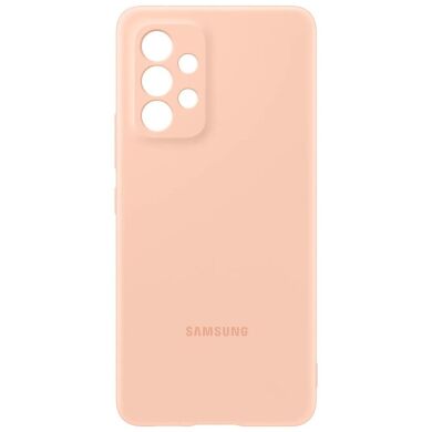 Защитный чехол Silicone Cover для Samsung Galaxy A53 (A536) EF-PA536TPEGRU - Peach