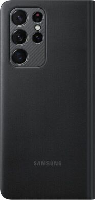 Чохол-книжка Smart LED View Cover для Samsung Galaxy S21 Ultra (G998) EF-NG998PBEGRU - Black