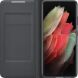 Чехол-книжка Smart LED View Cover для Samsung Galaxy S21 Ultra (G998) EF-NG998PBEGRU - Black. Фото 4 из 4