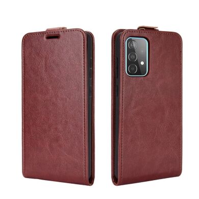 Чехол Deexe Flip Case для Samsung Galaxy A52 (A525) / A52s (A528) - Brown