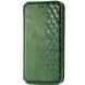 Чехол Deexe Rhombus Wallet для Samsung Galaxy A04 (A045) - Green. Фото 4 из 9