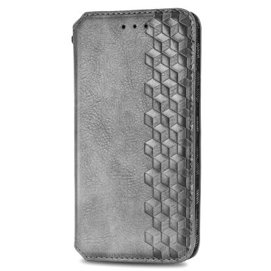 Чехол Deexe Rhombus Wallet для Samsung Galaxy A13 5G (A136) / A04s (A047) - Grey