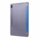 Чехол Deexe Silk Texture для Samsung Galaxy Tab S6 10.5 (T860/865) - Dark Blue. Фото 3 из 4