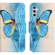 Чехол-книжка Deexe Color Wallet для Samsung Galaxy A14 (А145) - Butterfly. Фото 1 из 6