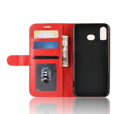 Чохол-книжка Deexe Wallet Style для Samsung Galaxy A6s - Red