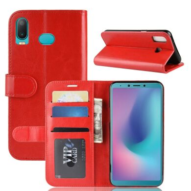 Чохол-книжка Deexe Wallet Style для Samsung Galaxy A6s - Red