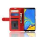 Чехол-книжка Deexe Wallet Style для Samsung Galaxy A7 2018 (A750) - Red. Фото 6 из 8