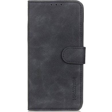 Чохол-книжка KHAZNEH Retro Wallet для Samsung Galaxy S23 Ultra - Black