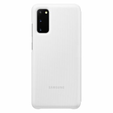 Чехол-книжка LED View Cover для Samsung Galaxy S20 (G980) EF-NG980PWEGRU - White