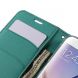 Чехол-книжка ROAR KOREA Cloth Texture для Samsung Galaxy S6 (G920) - Green. Фото 8 из 12