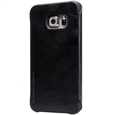 Чехол NILLKIN Qin Series для Samsung Galaxy S6 edge (G925) - Black