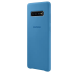 Чехол Silicone Cover для Samsung Galaxy S10 Plus (G975) EF-PG975TLEGRU - Blue. Фото 3 из 4