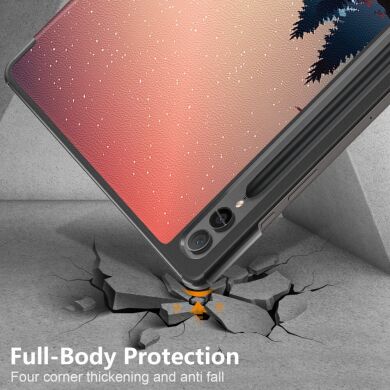 Чехол UniCase Life Style для Samsung Galaxy Tab S9 FE Plus (X610/616) - Nightfall