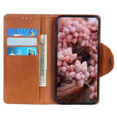 Чехол UniCase Vintage Wallet для Samsung Galaxy A24 (A245) - Brown