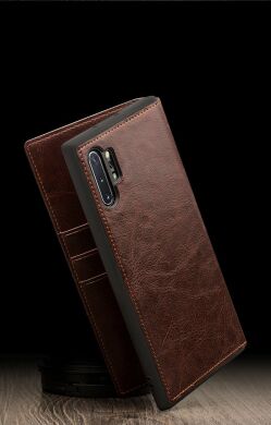 Кожаный чехол QIALINO Classic Case для Samsung Galaxy Note 10+ (N975) - Black