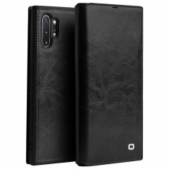 Кожаный чехол QIALINO Classic Case для Samsung Galaxy Note 10+ (N975) - Black