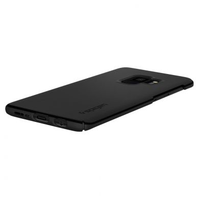 Пластиковый чехол SGP Thin Fit для Samsung Galaxy S9 (G960) - Black