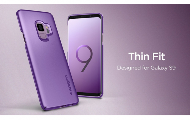 Пластиковый чехол SGP Thin Fit для Samsung Galaxy S9 (G960) - Violet