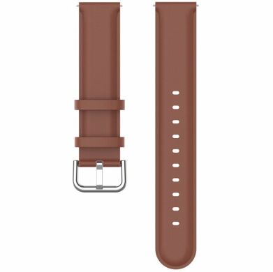 Ремешок Deexe Classic Strap для часов с шириной крепления 20мм - Brown