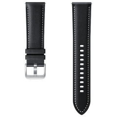 Ремешок Ridge Stitch Leather Band для Samsung Galaxy Watch 3 (45mm) ET-SLR84LBEGRU - Black