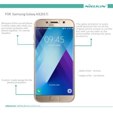 Антибликовая пленка NILLKIN Matte для Samsung Galaxy A3 2017 (A320)