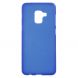 Силиконовый чехол Deexe Soft Case для Samsung Galaxy A8+ 2018 (A730) - Blue. Фото 1 из 3
