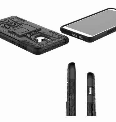 Захисний чохол UniCase Hybrid X для Samsung Galaxy A8 Plus 2018 (A730), Червоний