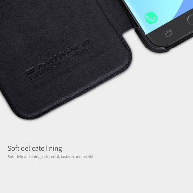 Чехол-книжка NILLKIN Qin Series для Samsung Galaxy J3 2017 (J330) - Black