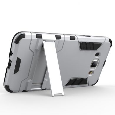Защитная накладка UniCase Hybrid для Samsung Galaxy J7 2016 (J710) - Silver