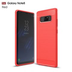 Захисний чохол UniCase Carbon для Samsung Galaxy Note 8 (N950) - Red