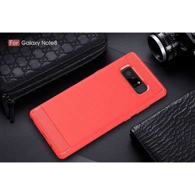 Защитный чехол UniCase Carbon для Samsung Galaxy Note 8 (N950) - Red