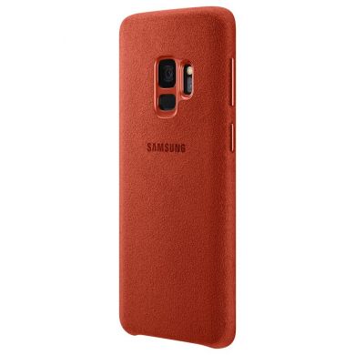 Чехол Alcantara Cover для Samsung Galaxy S9 (G960) EF-XG960AREGRU - Red