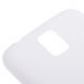 Силиконовая накладка Deexe S Line для Samsung S5 mini (G800) - White. Фото 4 из 5