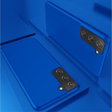 Силиконовый чехол X-LEVEL Matte для Samsung Galaxy S21 (G991) - Blue
