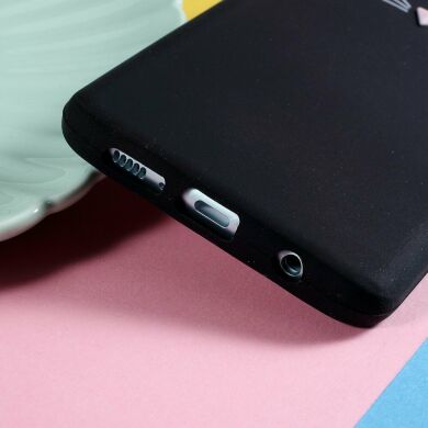 Силиконовый (TPU) чехол Deexe Cat 3D Series для Samsung Galaxy S10 Plus (G975) - Black