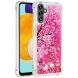 Силиконовый (TPU) чехол Deexe Fashion Glitter для Samsung Galaxy A13 5G (A136) / A04s (A047) - Cherry Blossom. Фото 2 из 7
