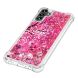 Силиконовый (TPU) чехол Deexe Fashion Glitter для Samsung Galaxy A13 5G (A136) / A04s (A047) - Cherry Blossom. Фото 4 из 7