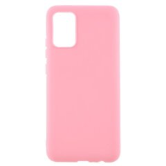 Силіконовий (TPU) чохол Deexe Matte Case для Samsung Galaxy A02s (A025) - Pink