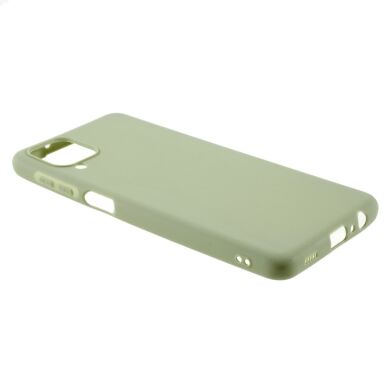 Силиконовый (TPU) чехол Deexe Matte Case для Samsung Galaxy M12 (M125) - Green