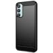 Силиконовый (TPU) чехол MOFI Carbon Fiber для Samsung Galaxy M15 (M156) - Black. Фото 2 из 11