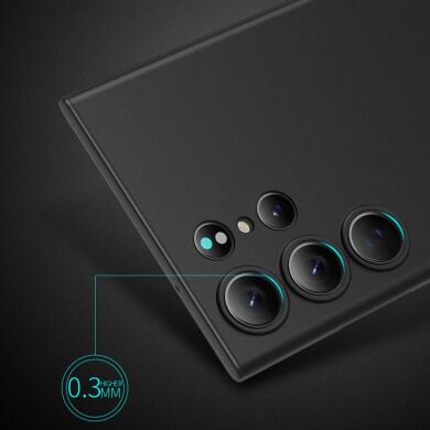 Силиконовый (TPU) чехол X-LEVEL Ultra-thin 0.4mm для Samsung Galaxy S23 Ultra (S918) - Black