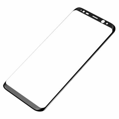 Защитное стекло BASEUS 3D Curved Silk Print Full Cover для Samsung Galaxy S8 (G950) - Black