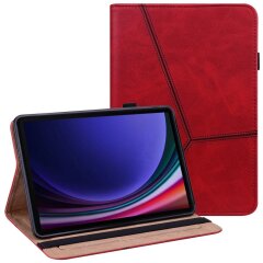 Захисний чохол Deexe Business Cover для Samsung Galaxy Tab S9 (X710/716) - Red