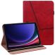Защитный чехол Deexe Business Cover для Samsung Galaxy Tab S9 (X710/716) - Red. Фото 1 из 11