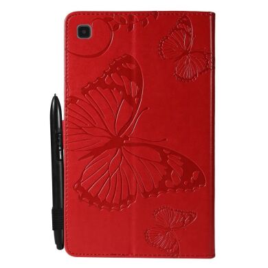 Защитный чехол Deexe Butterfly для Samsung Galaxy Tab A7 Lite (T220/T225) - Red