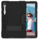 Защитный чехол Deexe Color Kickstand для Samsung Galaxy Tab S9 / S9 FE (X710/716/510) - Black. Фото 1 из 12