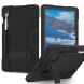 Защитный чехол Deexe Color Kickstand для Samsung Galaxy Tab S9 / S9 FE (X710/716/510) - Black. Фото 2 из 12
