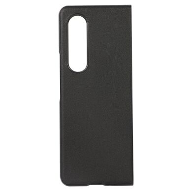 Защитный чехол Deexe Leather Case для Samsung Galaxy Fold 3 - Black