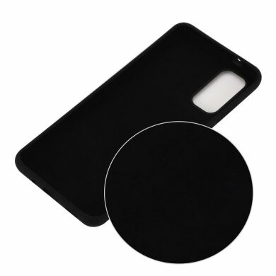 Защитный чехол Deexe Silicone Case для Samsung Galaxy S20 Plus (G985) - Black