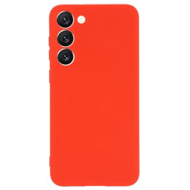 Защитный чехол Deexe Silicone Case для Samsung Galaxy S23 Plus - Red